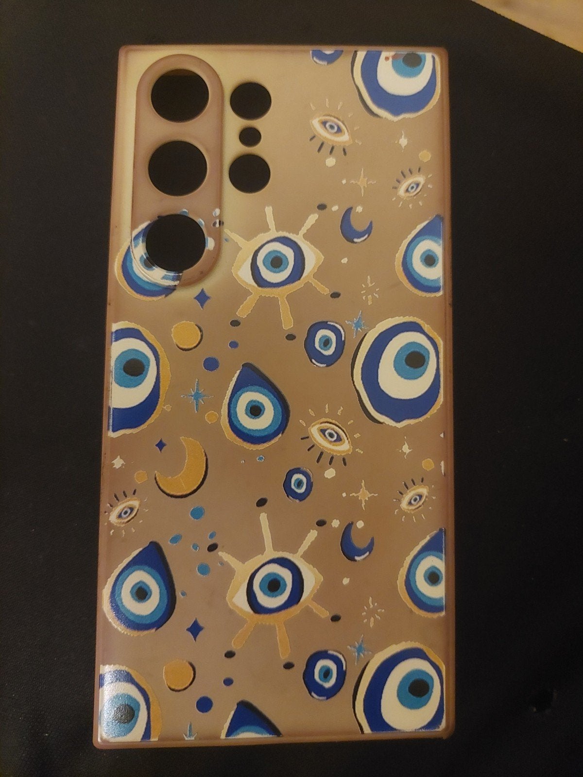 Evil Eye hoesje voor Saksung Galaxy S24 Ultra, Ophalen, Zo goed als nieuw, Overige modellen