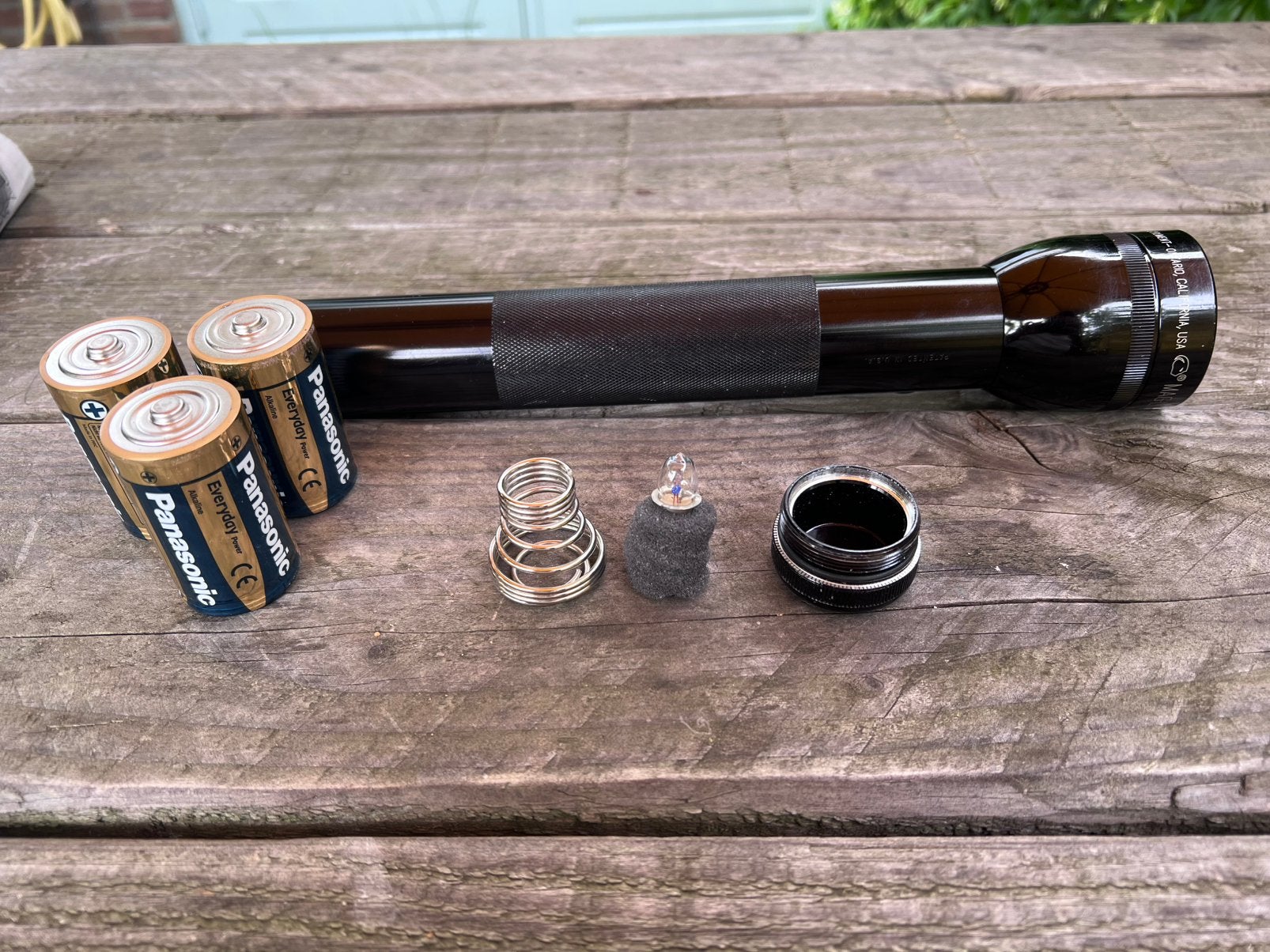 Maglite groot, Ophalen of Verzenden, Gebruikt, Batterij