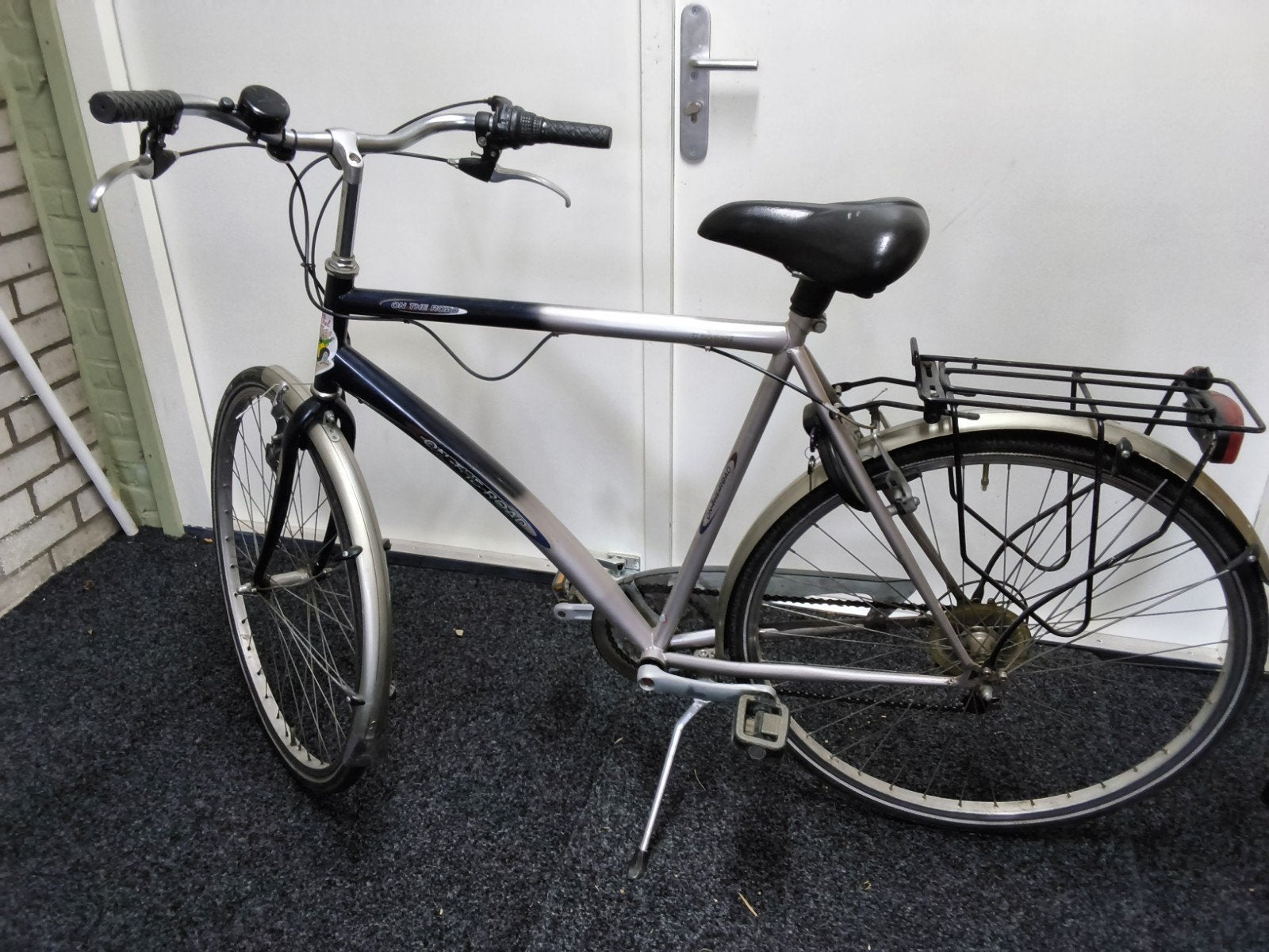 Degelijke herenfiets met versnellingen en bagagedrager, Ophalen of Verzenden