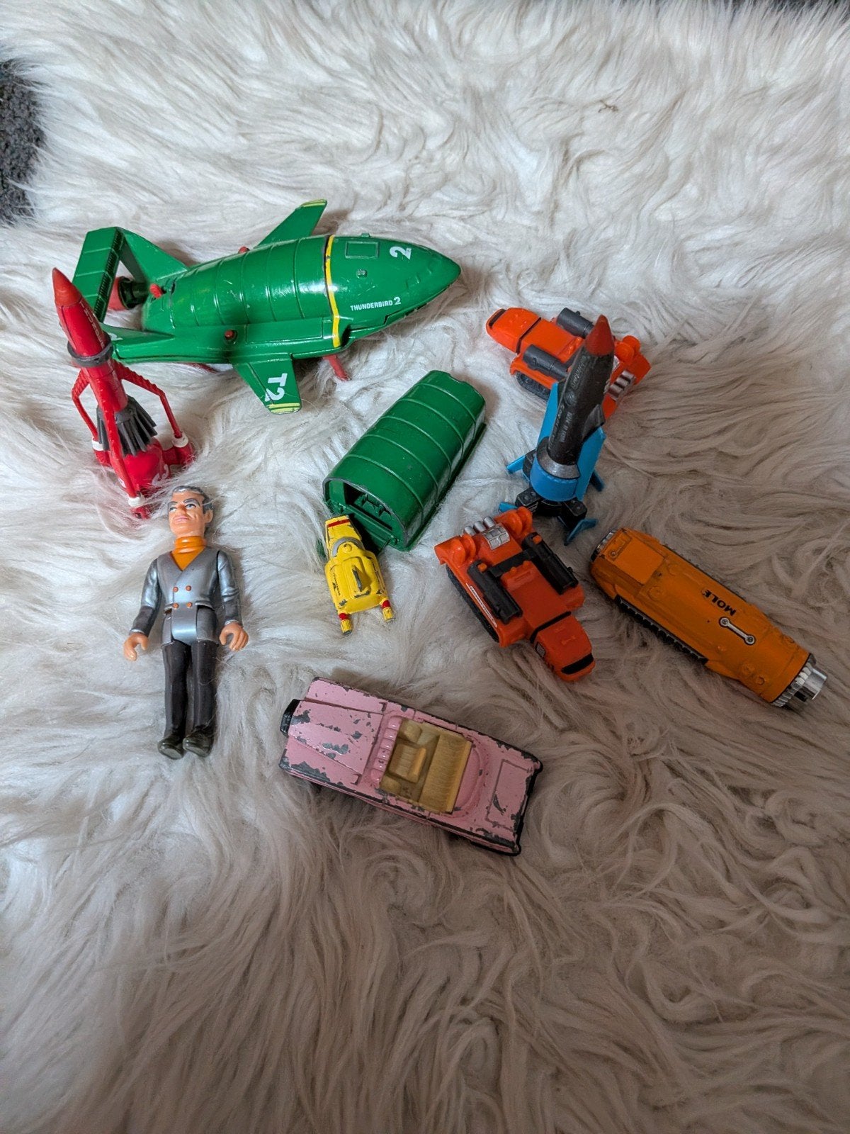 Vintage Thunderbirds 2 speelgoedset Matchbox 1992, Ophalen of Verzenden