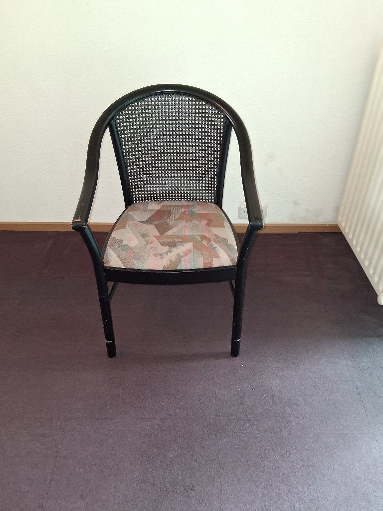 Stoel, Ophalen, Gebruikt, Zwart, Stof