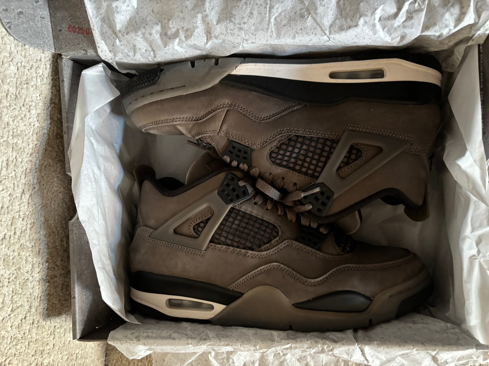 Nike Air Jordan 4 Retro, Ophalen of Verzenden, Zo goed als nieuw, Overige kleuren, Sneakers of Gympen