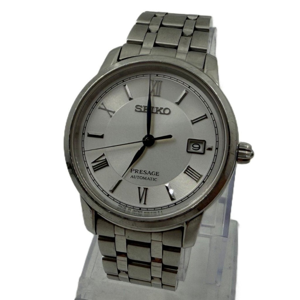 Seiko 4r358-02j0 Horloge Zilver | Met garantie, Dordrecht@usedproducts.nl, Toulonselaan 72, Ophalen of Verzenden, Zo goed als nieuw