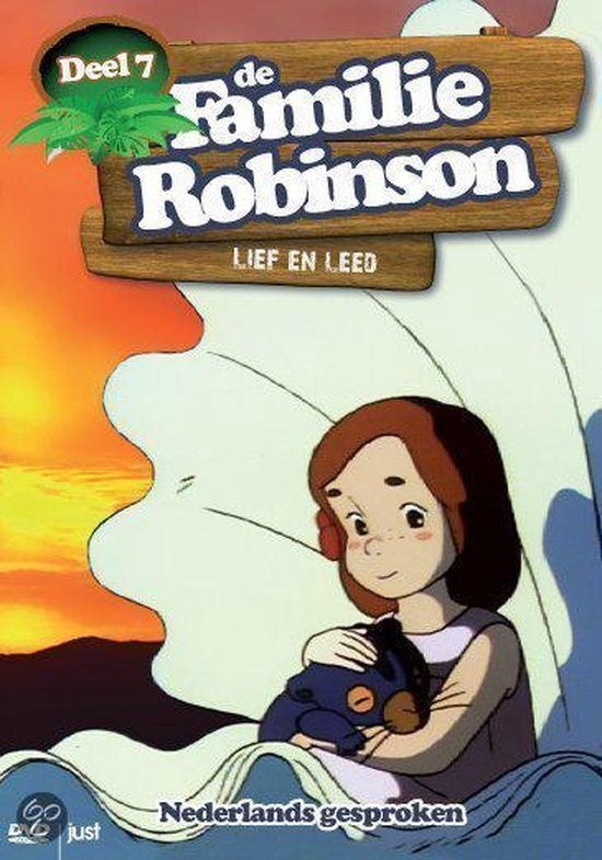 DVD De Familie Robinson - Deel 7: Lief En Leed, Cd's en Dvd's, Avontuur, Alle leeftijden, Tv-serie, Zo goed als nieuw