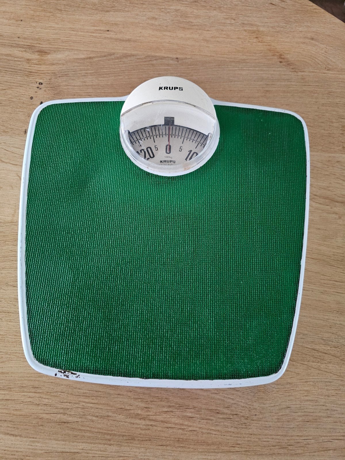 Vintage Krups Personenweegschaal Jaren 70 – Groen Retro, Ophalen of Verzenden