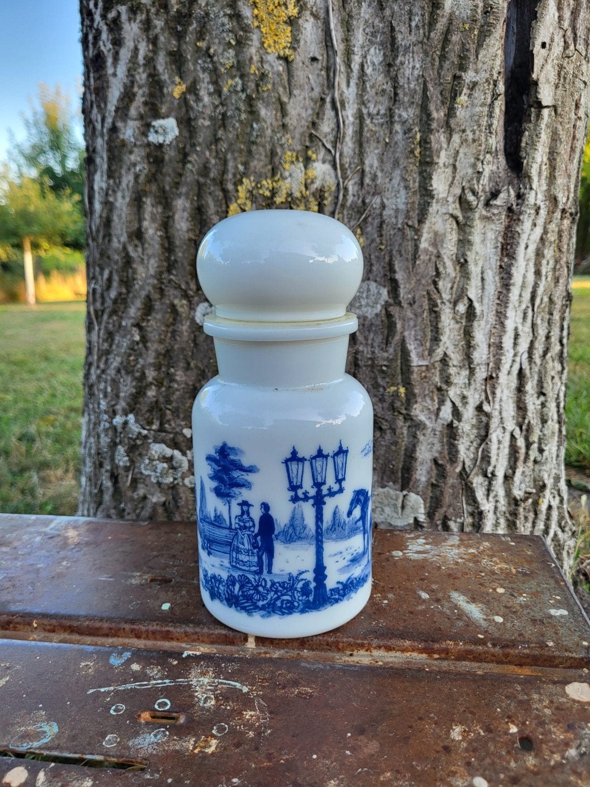 Brocante oude apothekerspot/ allegonda, Ophalen of Verzenden