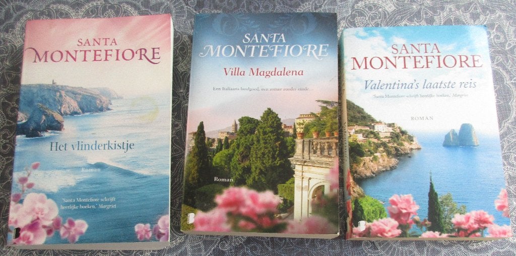 Santa Montefiore - Magdalena / Valentina's / Vlinderkistje, Boeken, Ophalen of Verzenden, Zo goed als nieuw