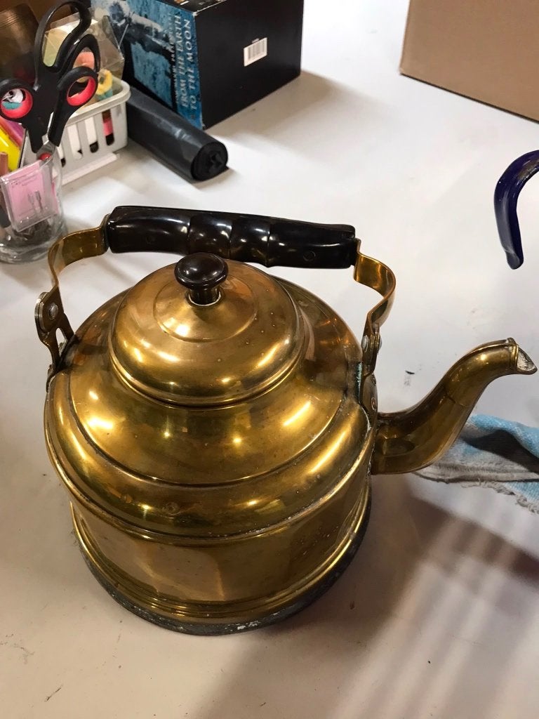 vintage koperen waterketel WD-028, Ophalen of Verzenden