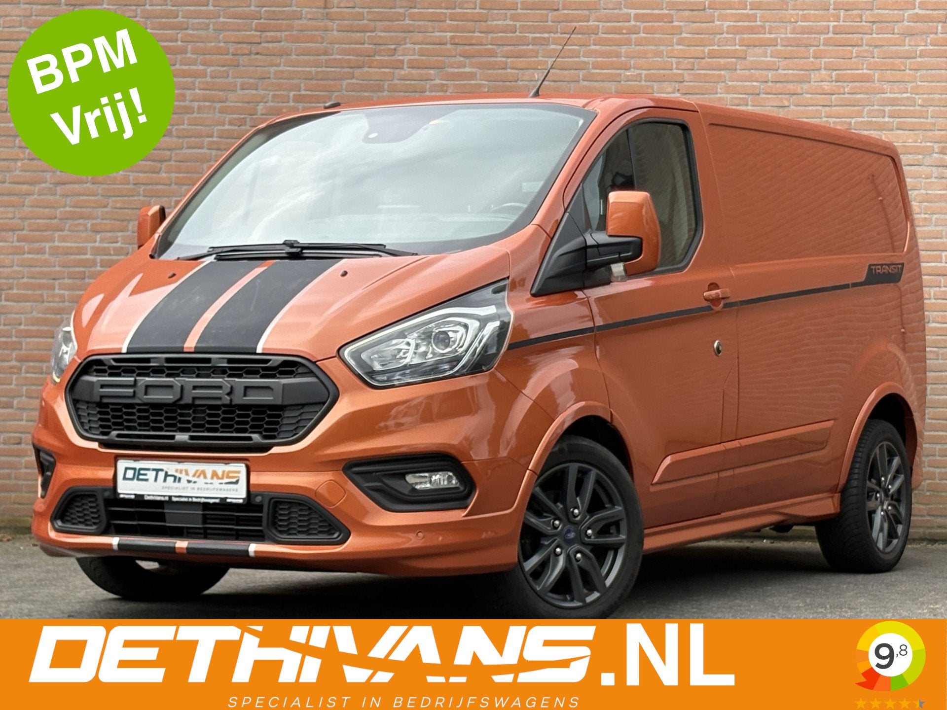 Ford Transit Custom 2.0TDCI 170PK Automaat Sport / Carplay /, Met garantie (alle), Bedrijf, Diesel, 170 pk