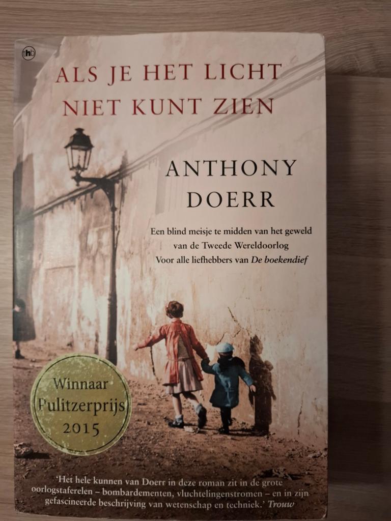 Anthony Doerr: als je het licht niet kunt zien, Boeken, Ophalen of Verzenden, Gelezen