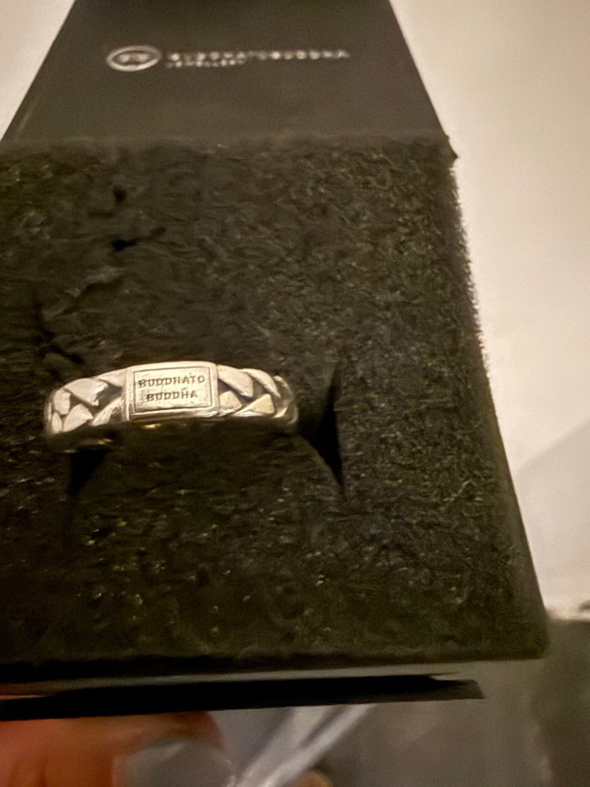 Buddha to Buddha Chain ring maat 18, Ophalen of Verzenden, Zo goed als nieuw, 17 tot 18, Dame of Heer