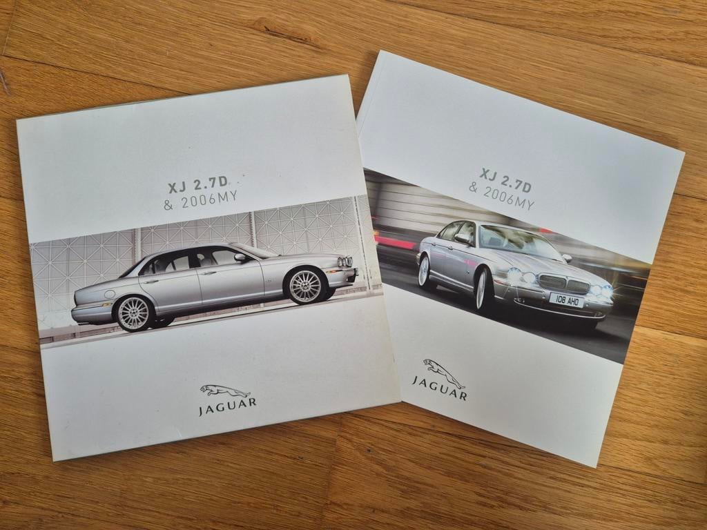 Jaguar XJ 2.7D media informatie 2006, Ophalen of Verzenden, Zo goed als nieuw, Overige merken