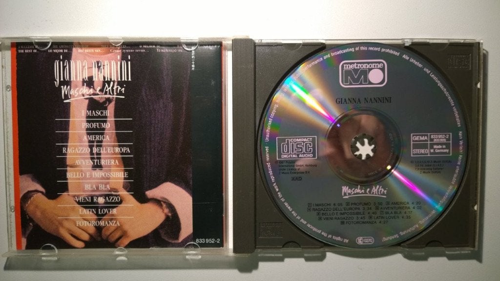 Gianna Nannini - Maschi E Altri, Ophalen of Verzenden, Zo goed als nieuw, Pop, Album