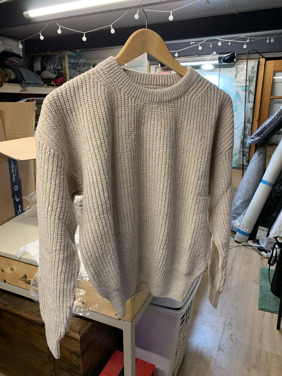 Kings Of Indigo Silvia Trui - Nieuw met kaartjes, Kleding | Dames, Ophalen of Verzenden, Nieuw, Maat 36 (S), Beige