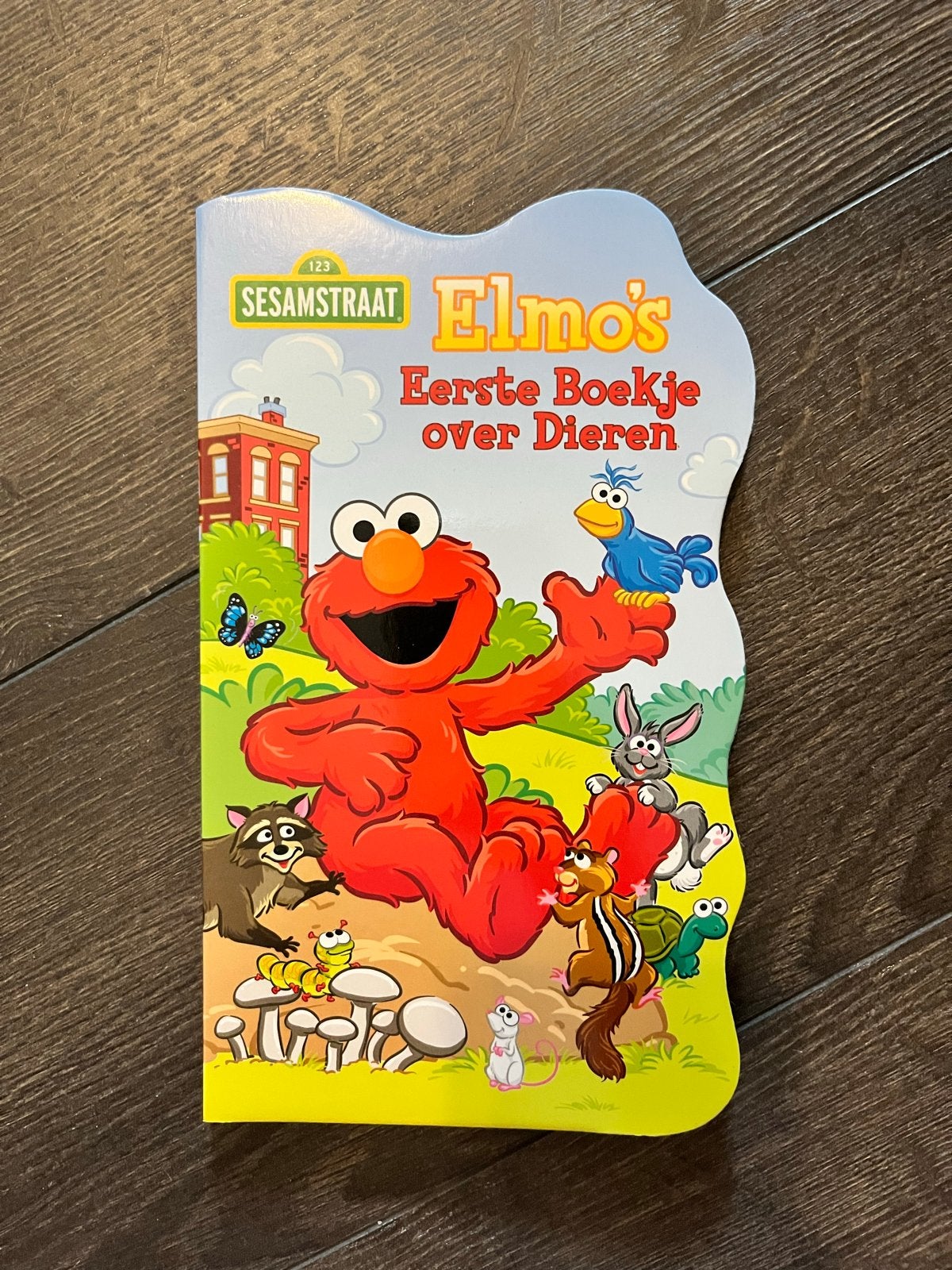 Elmo's Eerste Boekje over Dieren - Sesamstraat, Boeken, Ophalen of Verzenden, Nieuw, 2 tot 3 jaar