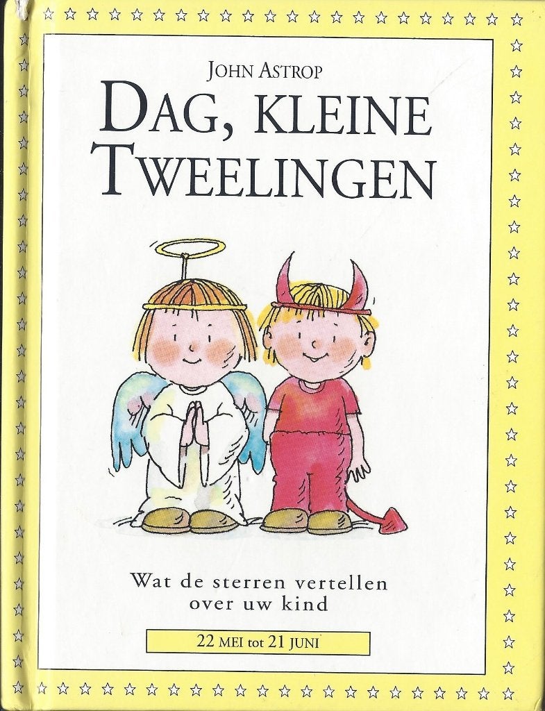Sterrenbeeld *DAG, KLEINE TWEELINGEN* John Astorp *Kadotip, Achtergrond en Informatie, Astrologie, Ophalen of Verzenden, Zo goed als nieuw