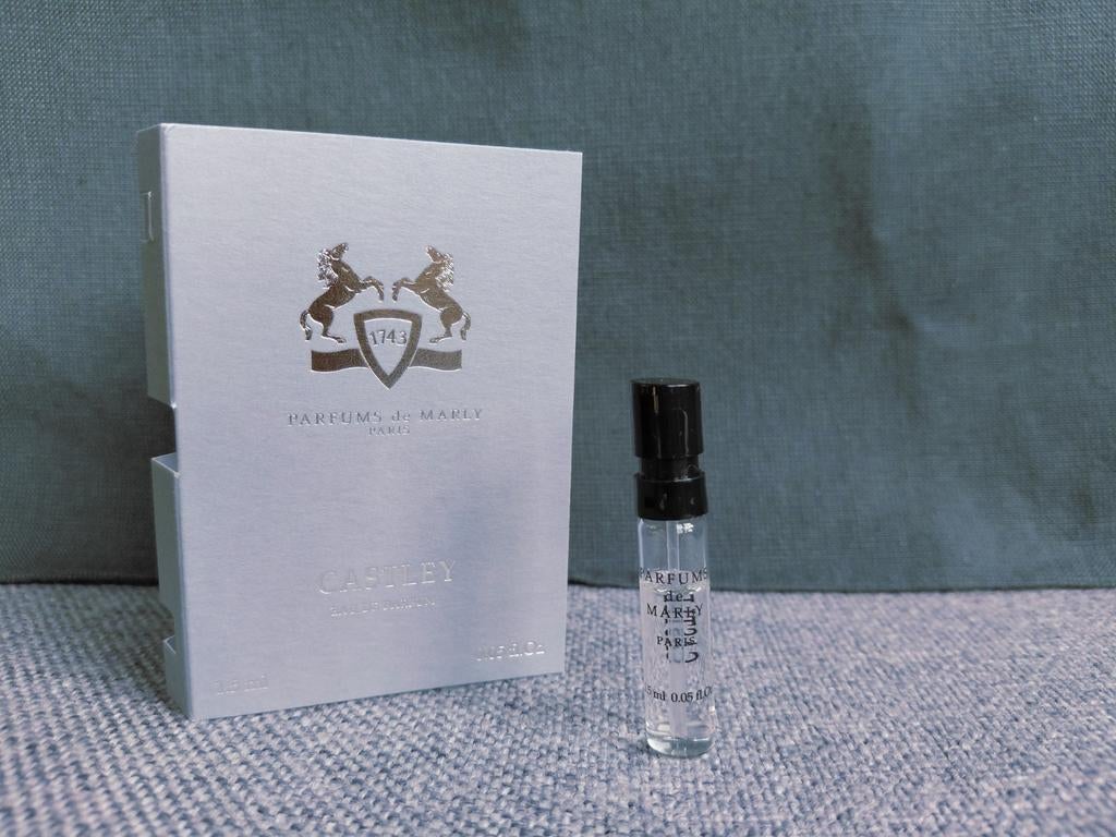Marley Castley parfum sample, Sieraden, Tassen en Uiterlijk, Uiterlijk | Parfum, Verzenden, Zo goed als nieuw