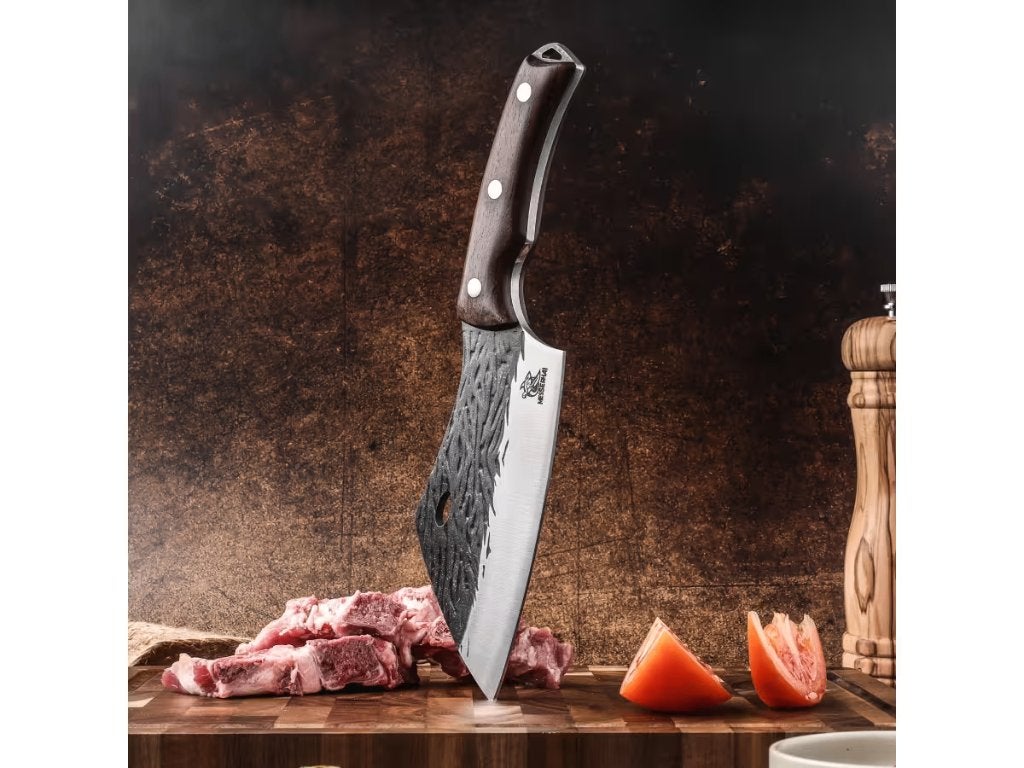 Messerhai Hakmes 28cm 5Cr15MoV Staal Tyrfing, Overige materialen, Los bestek, Keukenmes, Nieuw