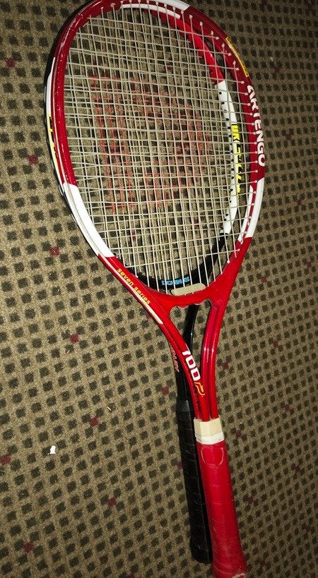 Donnay Tennisracket L3 4 3/8 GR-Court + Artengo 700 L3, Gebruikt, Racket, L3, Ophalen