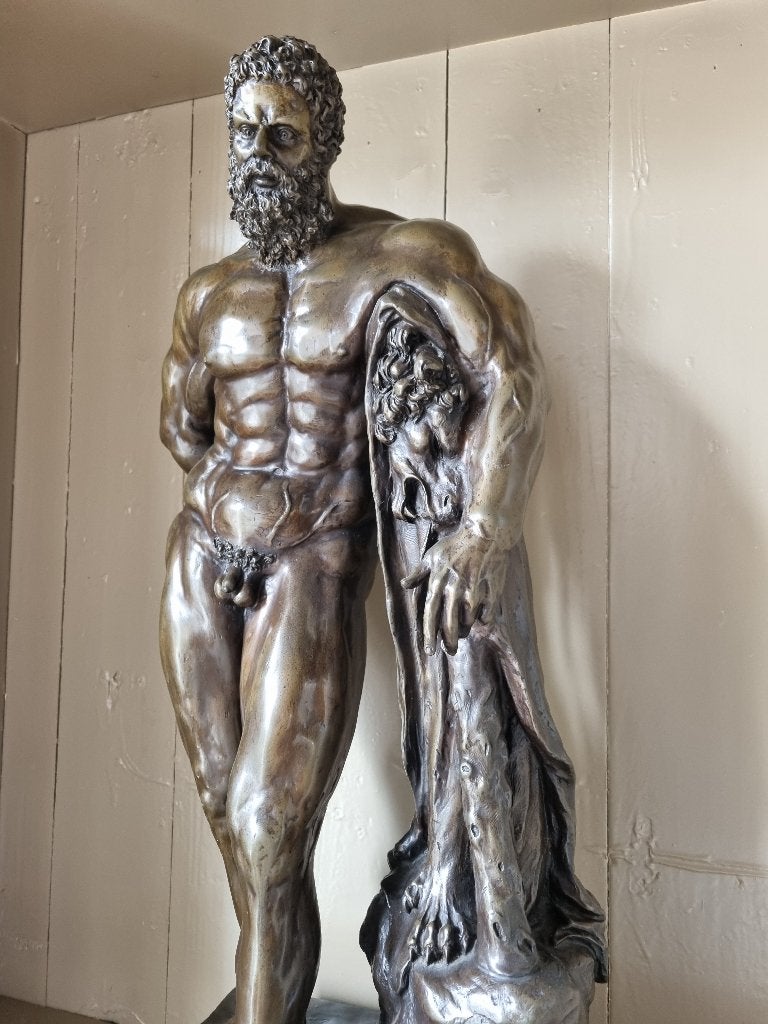 Bronzen Hercules Beeld, Ophalen, Brons