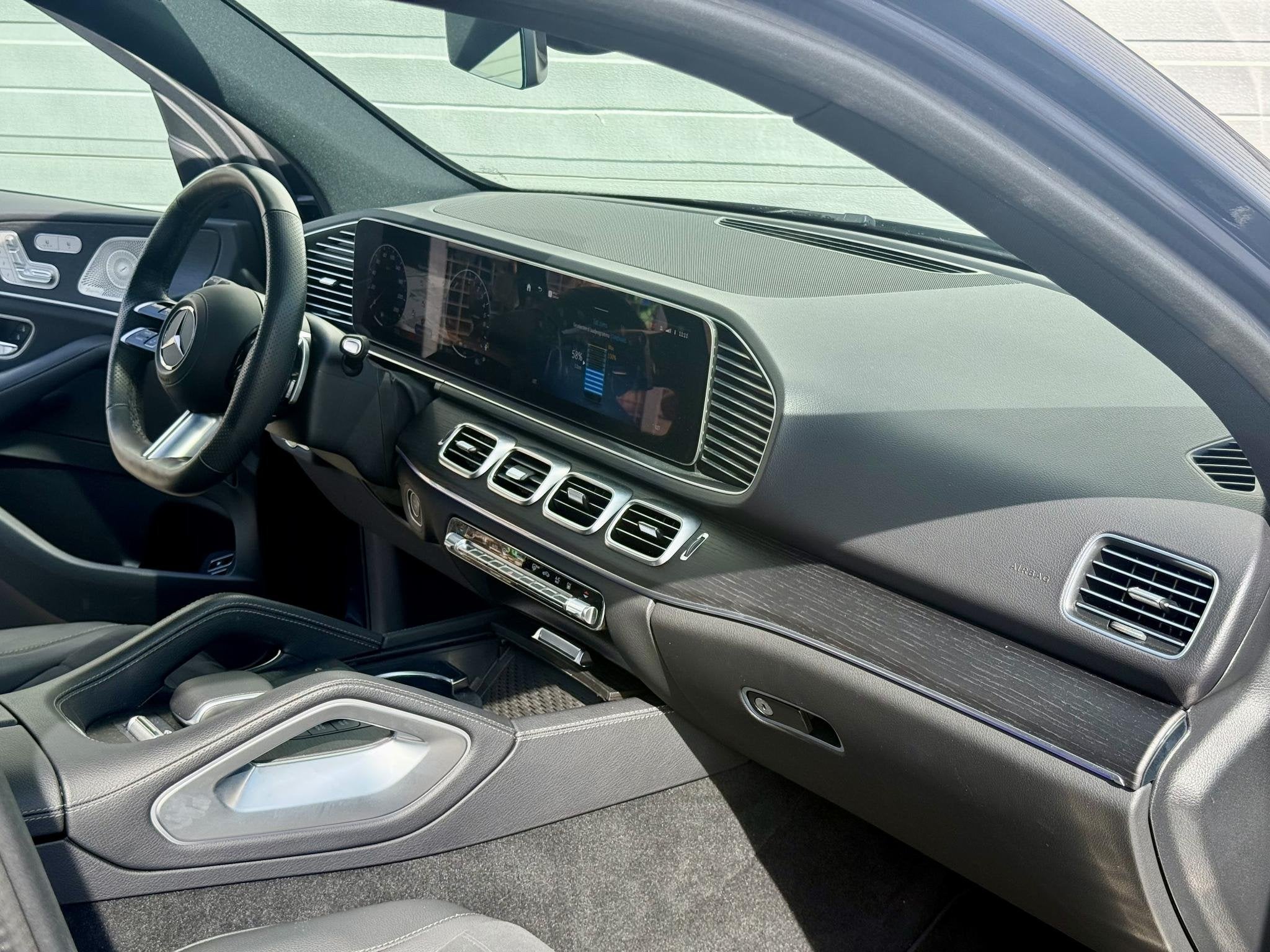 Mercedes-Benz GLE-klasse 400 e 4MATIC AMG Line Premium Plus, Auto's, Mercedes-Benz, Automaat, Gebruikt, 4 cilinders, Blauw