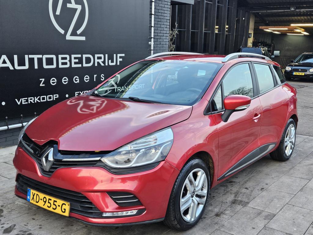 Renault Clio Estate 1.2 16V *AC*Navi*CC* (bj 2018), Auto's, Renault, Voorwielaandrijving, Gebruikt, Euro 6, 49 €/maand