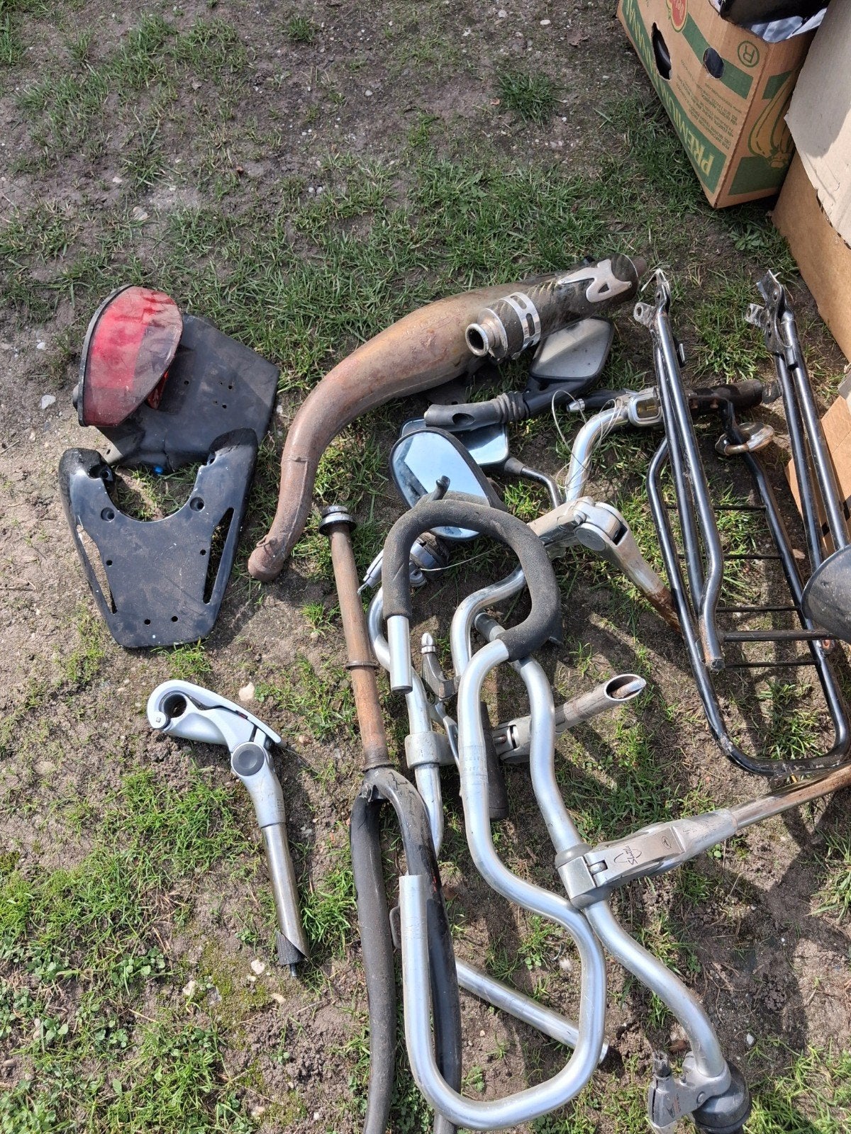 party fiets onderdelen, Ophalen, Zo goed als nieuw