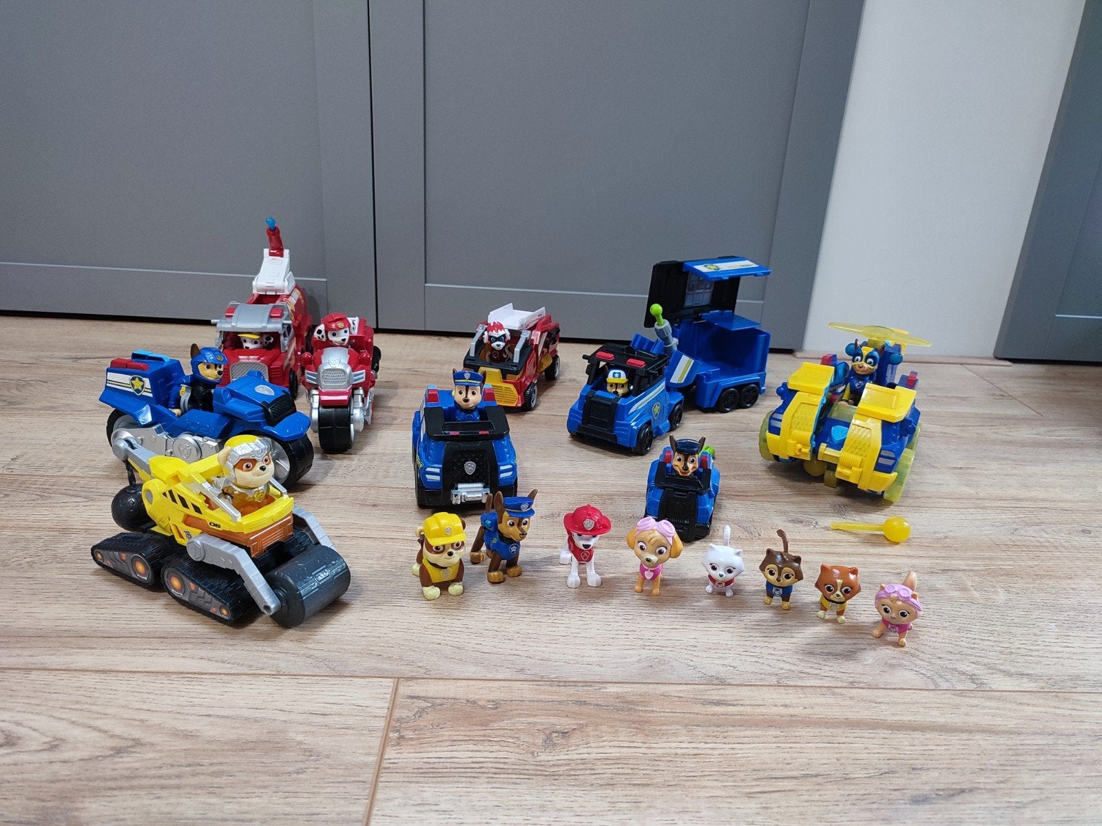 Paw Patrol Voertuigen en Figuren Collectie, Ophalen, Gebruikt