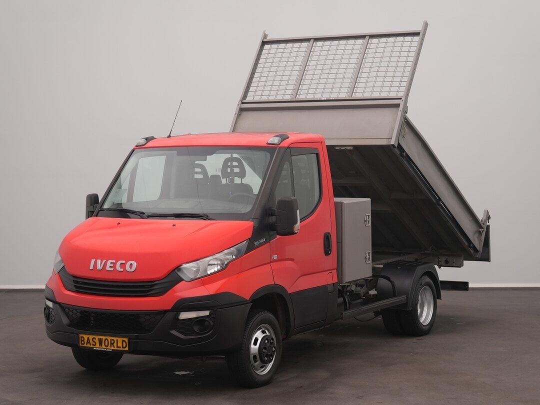 Iveco Daily 35C12 Kipper Kipper Tipper 3,5t Dubbel lucht met, Auto's, Gebruikt, Euro 6, Iveco, Bedrijf