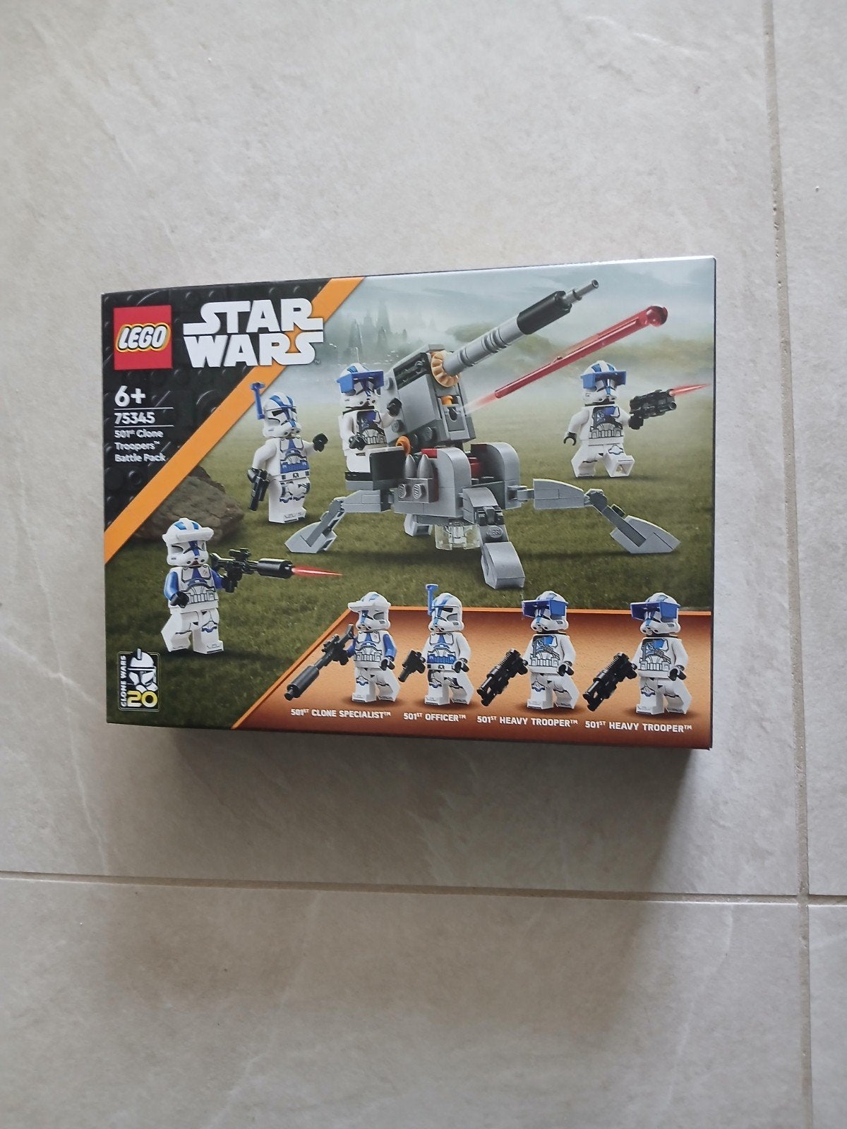LEGO Star Wars 75345 501st Clone Troopers Battle Pack, Kinderen en Baby's, Speelgoed | Duplo en Lego, Nieuw, Lego, Complete set