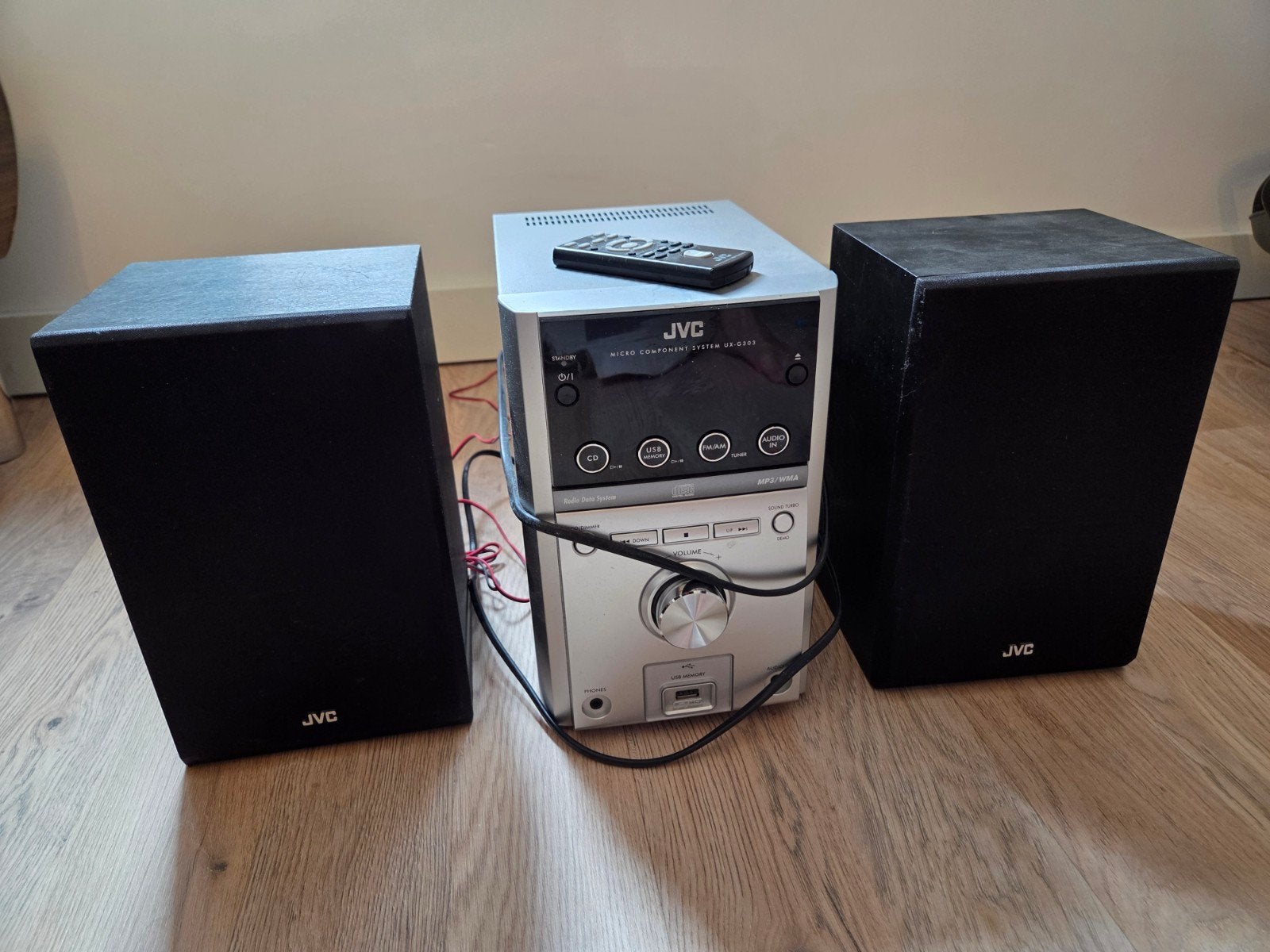 JVC Micro Component System UX-G303, Ophalen, Minder dan 60 watt, JVC