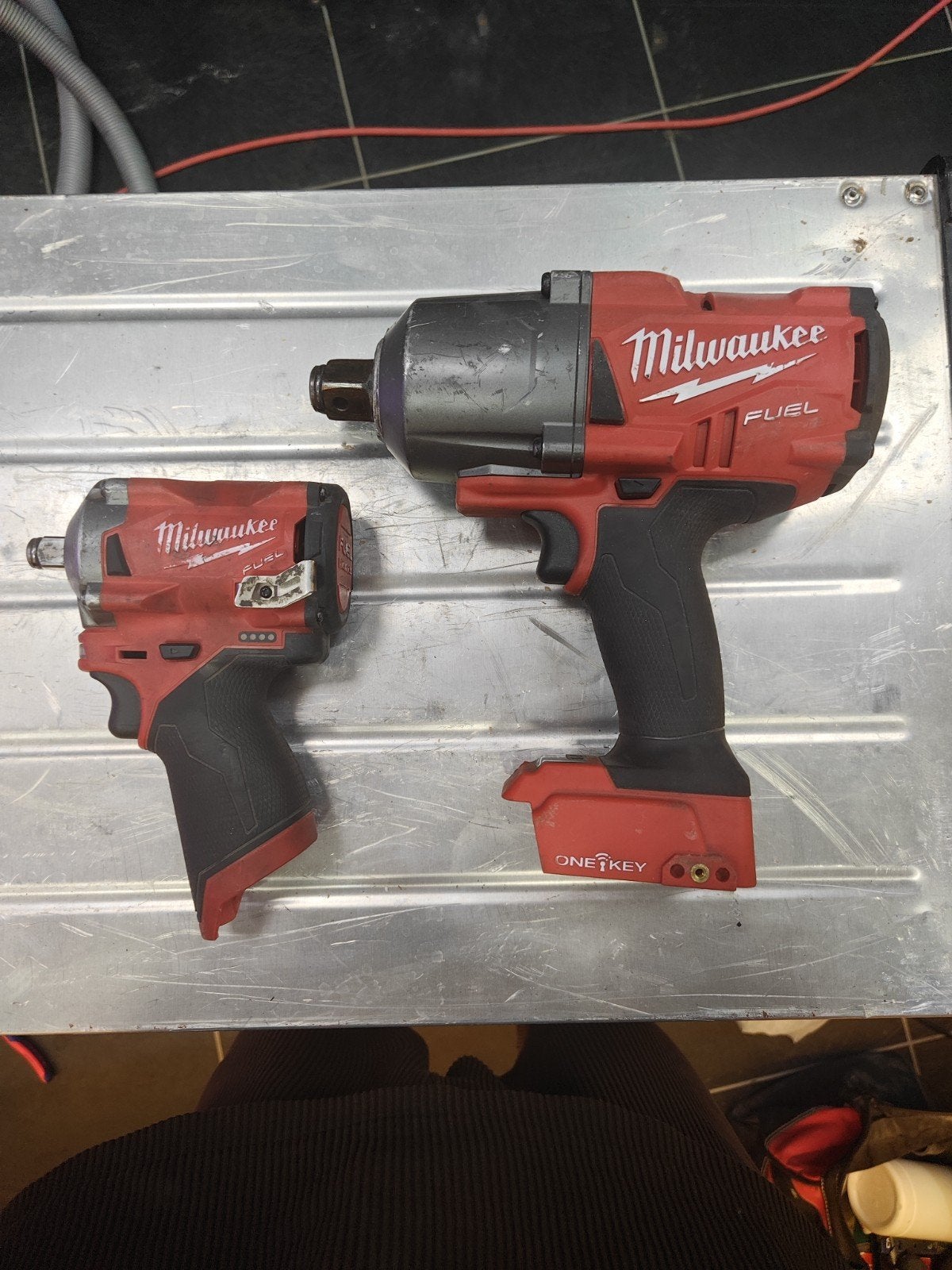 milwaukee impact, 600 watt of meer, Zo goed als nieuw, Variabele snelheid, Ophalen