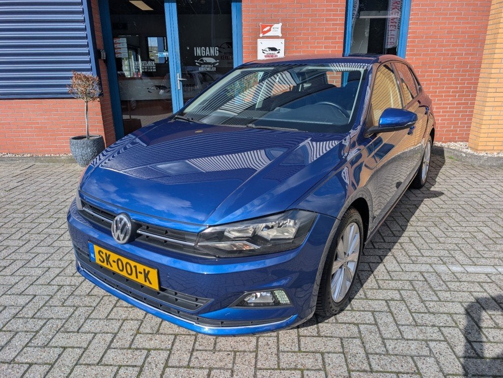 Volkswagen POLO 1.0 TSI HIGHLINE, -- EX BTW --  Automaat, PD, Automaat, Gebruikt, Blauw, Bedrijf
