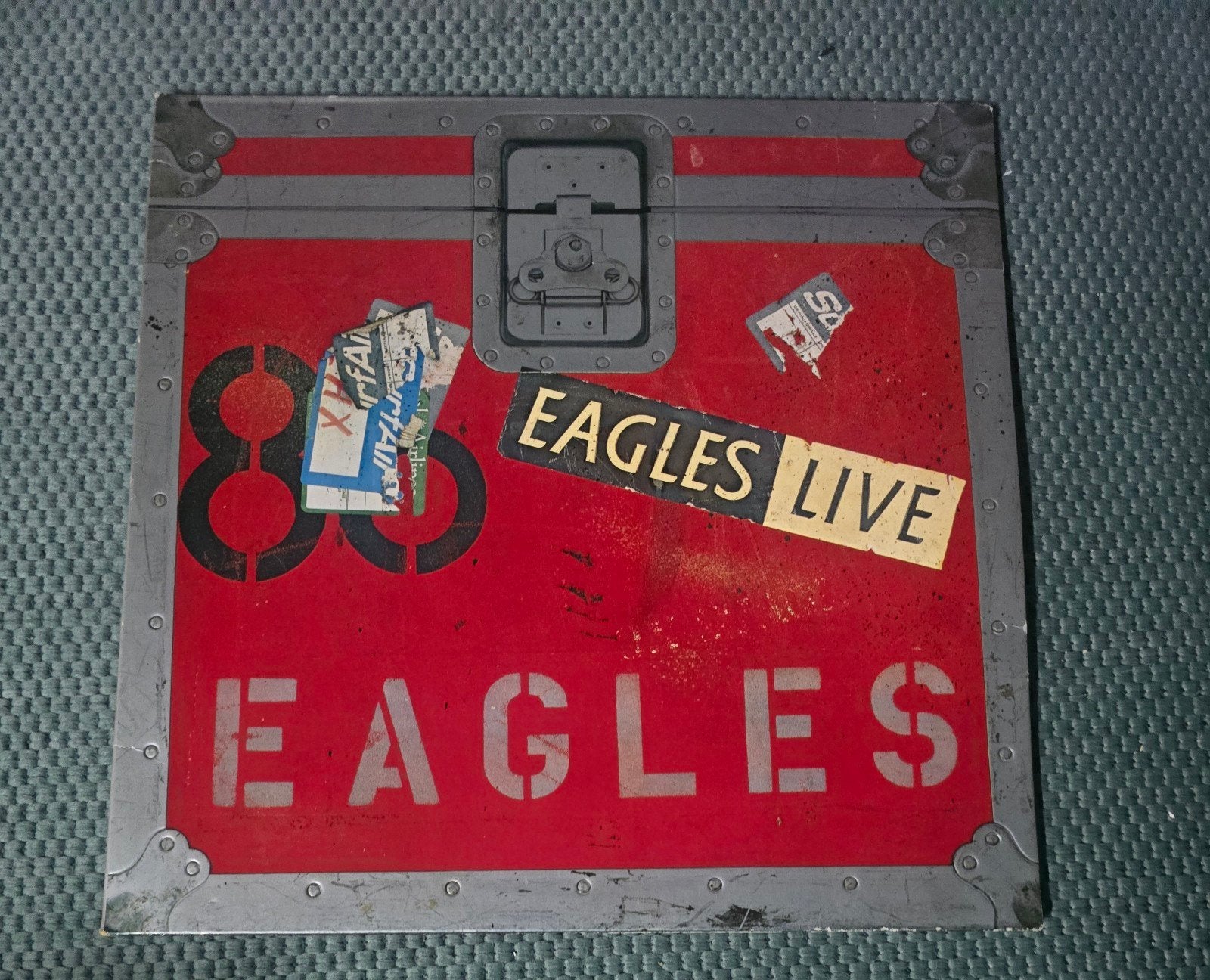 the eagles live 2lp Gatefold, Cd's en Dvd's, Ophalen of Verzenden, Gebruikt, 12 inch, Poprock