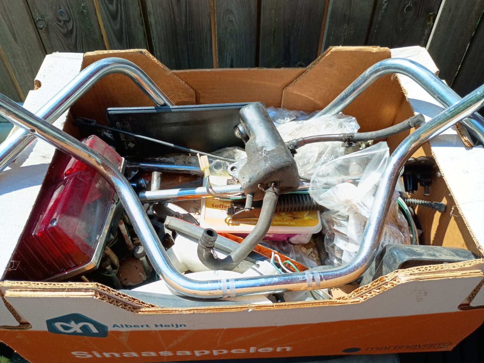Honda GL500 Silverwing onderdelen met frame en kenteken, Motoren, Ophalen of Verzenden, Gebruikt