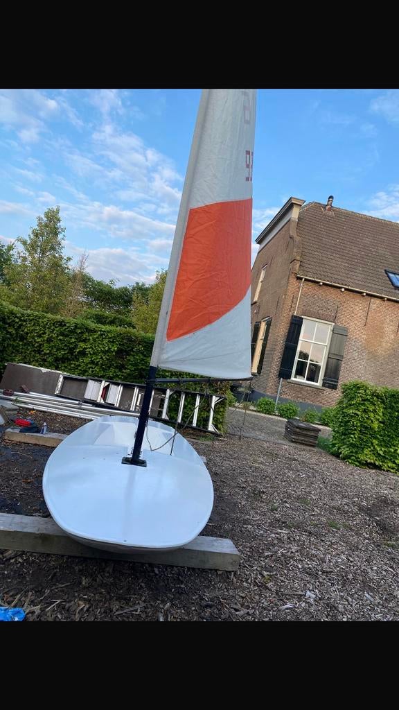 Zeilbootje Topper, Watersport en Boten, Ophalen of Verzenden, Zo goed als nieuw, Overige typen, Minder dan 15 m²
