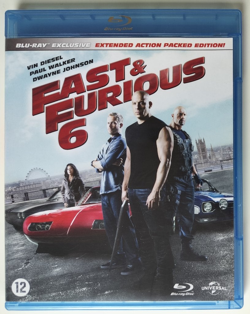 Fast & Furious 6 [2013], Engels, Inclusief extra's, Vanaf 16 jaar, Film