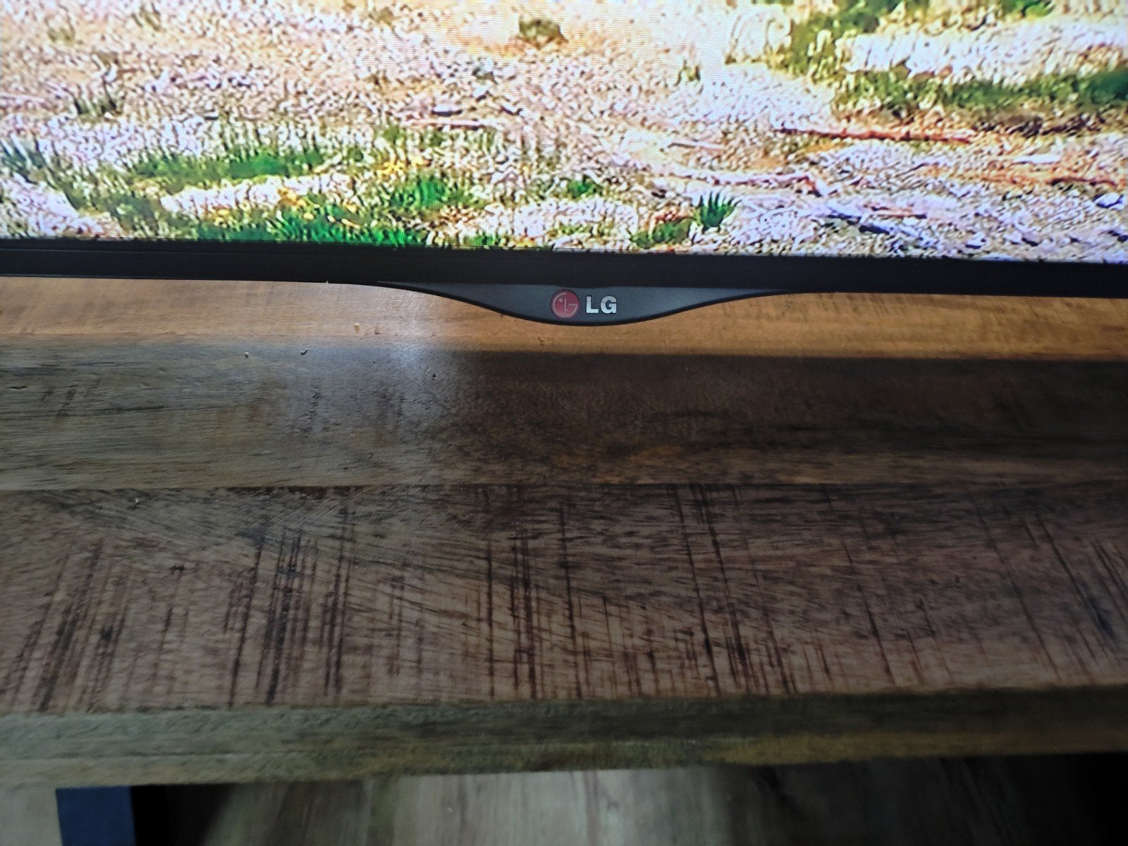 lg led smart 4 k  tv  55 inch, Ophalen, Gebruikt, 100 cm of meer, LG