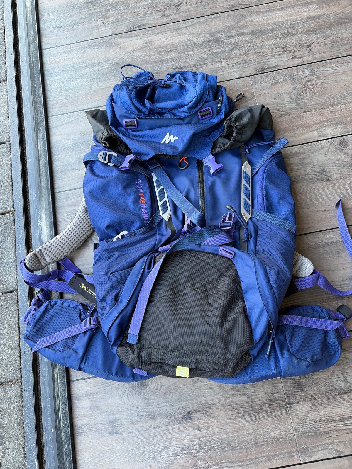 Quechua Symbium 50+10 Access Trekking Rugzak, Ophalen of Verzenden, Gebruikt, Rugzak