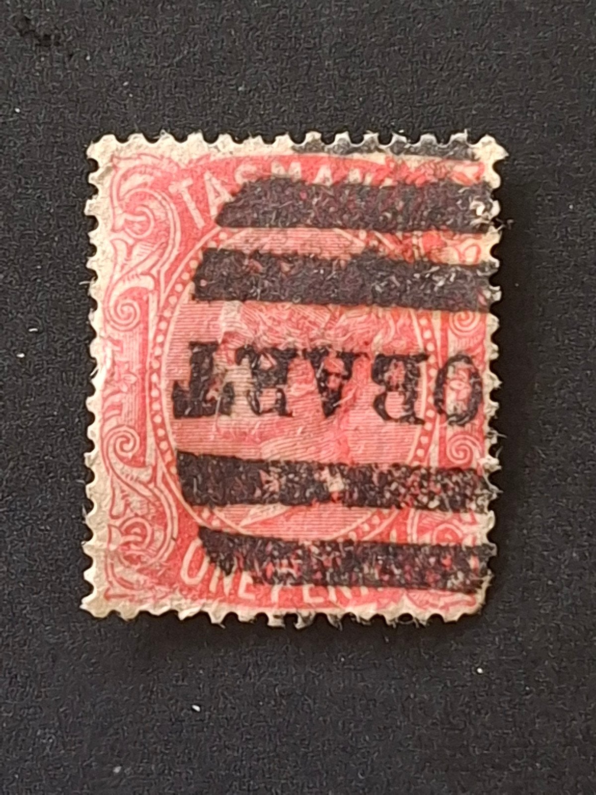 Australië  ■Tasmanië   Mi 30  #2  (wm 7), Postzegels en Munten, Ophalen of Verzenden, Gestempeld