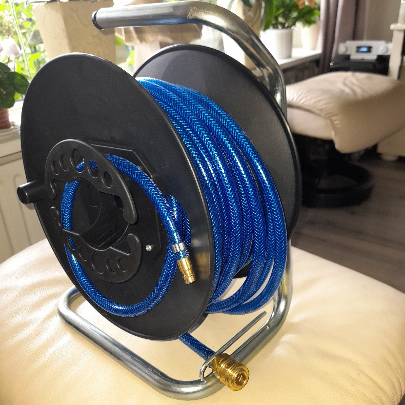 Powerfix,persluchtslang,haspel,  20m, Ophalen, Nieuw