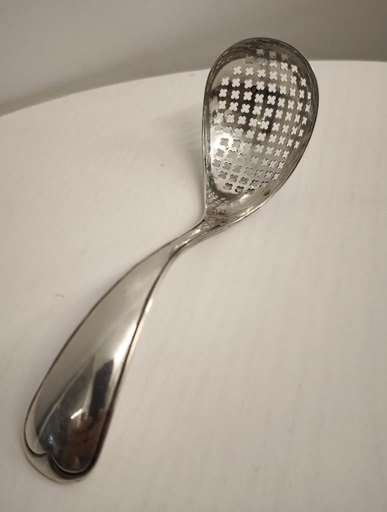 silver olive spoon, Ophalen of Verzenden