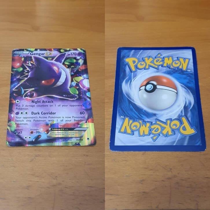 Gengar EX JUMBO #34, Ophalen of Verzenden, Gebruikt, Losse kaart