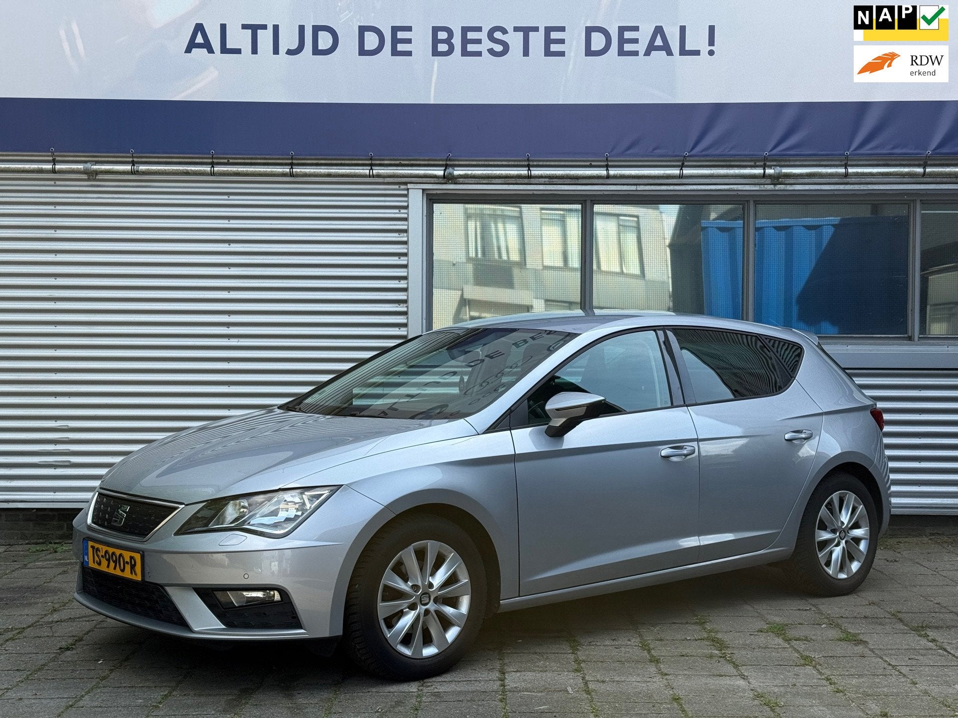Seat Leon 1.0 EcoTSI Style Business Intense l Automaat l Cli, Auto's, Stof, Leon, Origineel Nederlands, Bedrijf