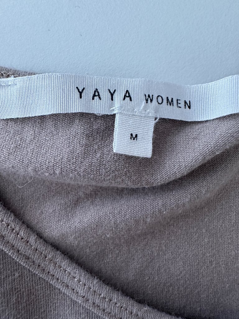 Yaya top S, Ophalen of Verzenden, Zo goed als nieuw, Korte mouw, Grijs