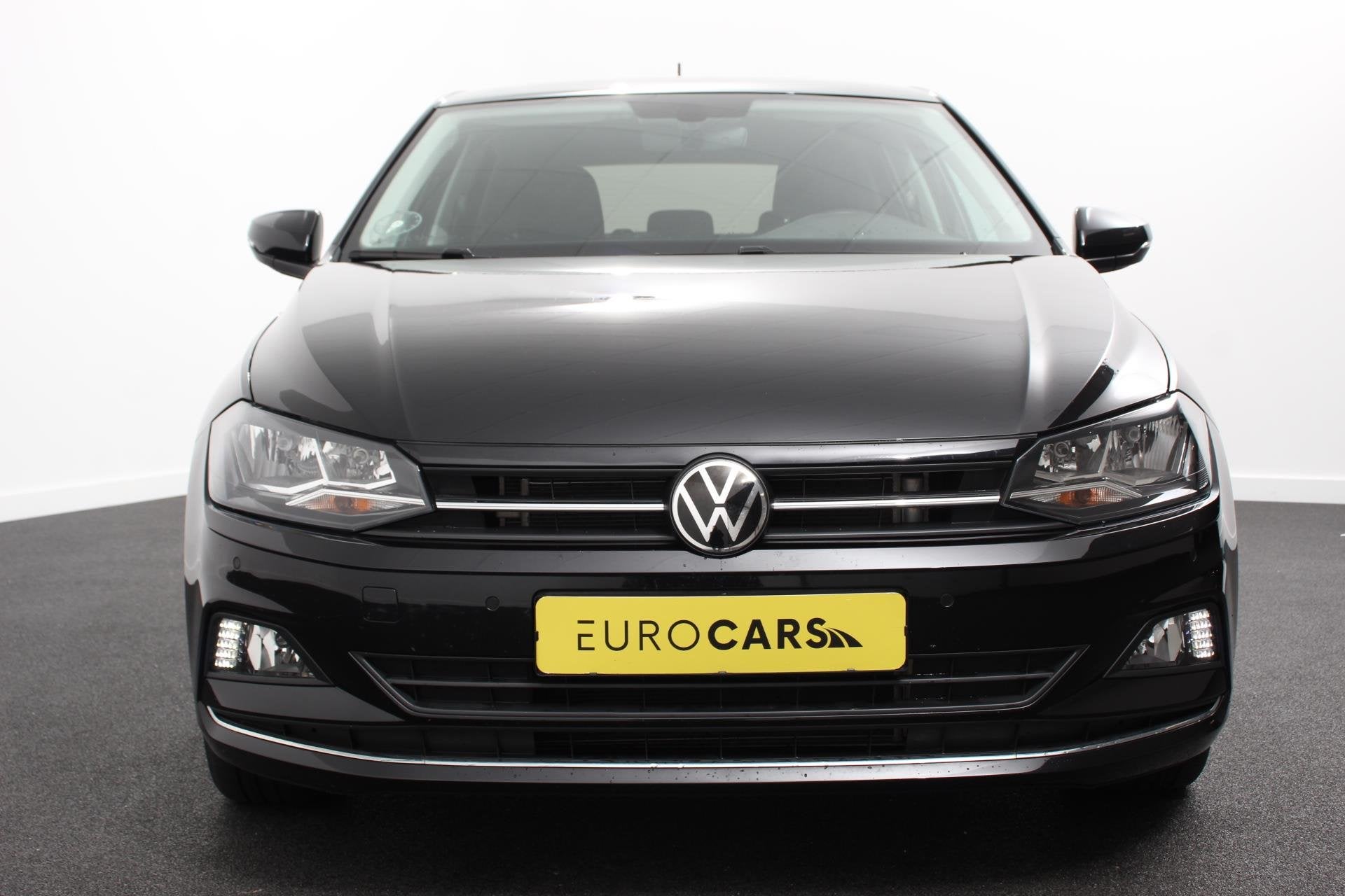 Volkswagen Polo 1.0 TSI 110 pk DSG Highline Navigatie Apple, Auto's, Volkswagen, Stof, Gebruikt, Bedrijf, 600 kg