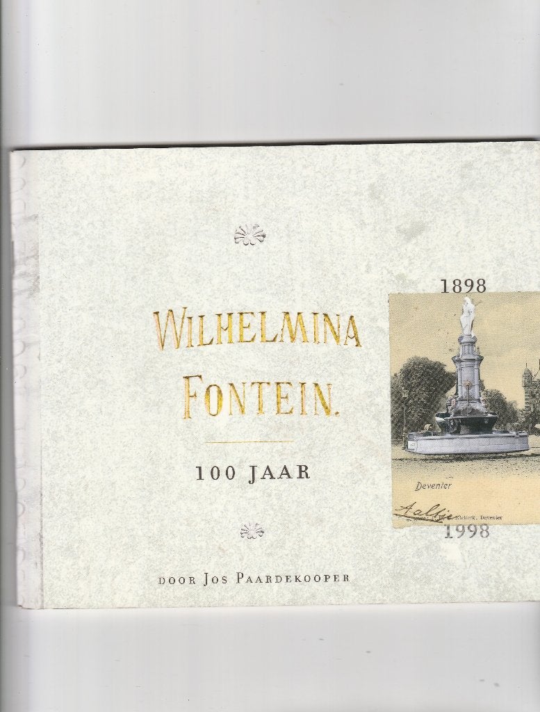 deventer- wilhelminafontein 100 jaar, Boeken, Ophalen of Verzenden, Zo goed als nieuw