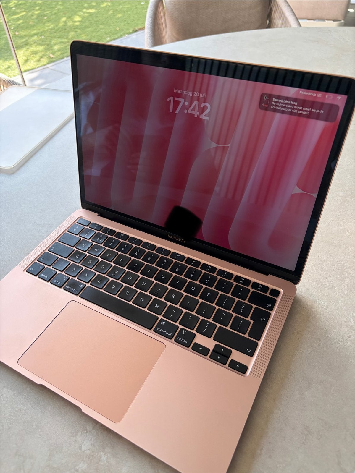 MacBook Air 2020 M1, Computers en Software, Ophalen, Zo goed als nieuw