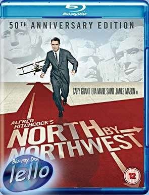 Blu-ray: Hitchcock's North by Northwest (1959 Cary Grant) UK, Ophalen of Verzenden, Zo goed als nieuw, Thrillers en Misdaad