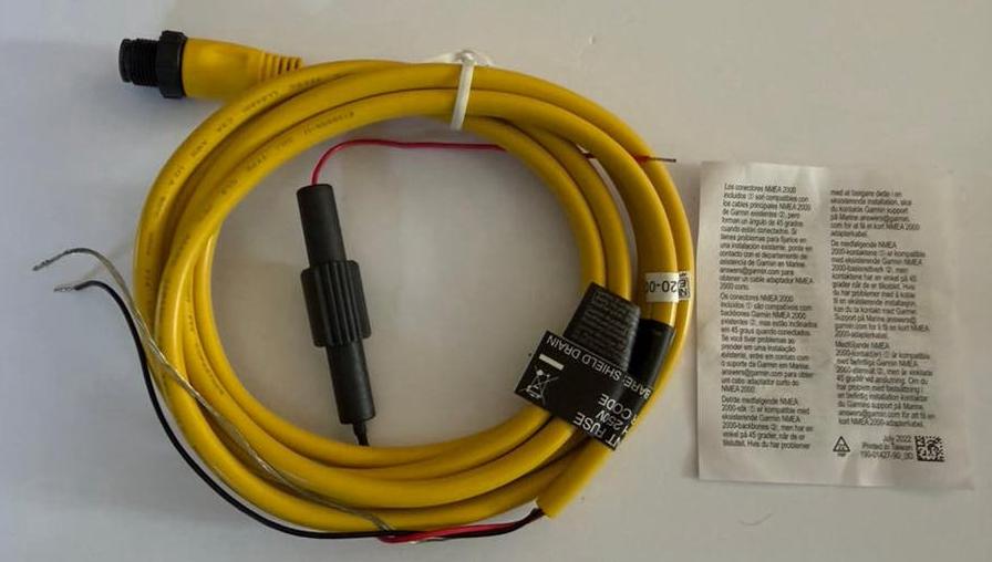 Garmin NMEA 2000 Voedingskabel (12V) - Zo goed als nieuw, Ophalen of Verzenden, Zo goed als nieuw, Overige typen